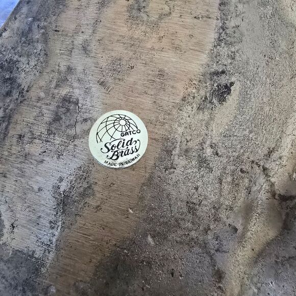 Vintage Flying Geese Ducks  Musketeers Wall Art MCM Decor Solid Brass Birds - Picture 9 of 10